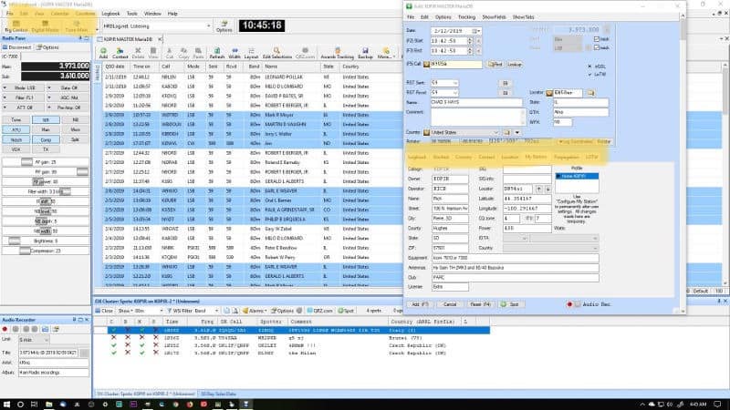 Ham Basics Ham Radio Deluxe Logbook 8 Things To Know Ham Radio With K0pir Icom 7300 And 7610 Sdr Transceivers