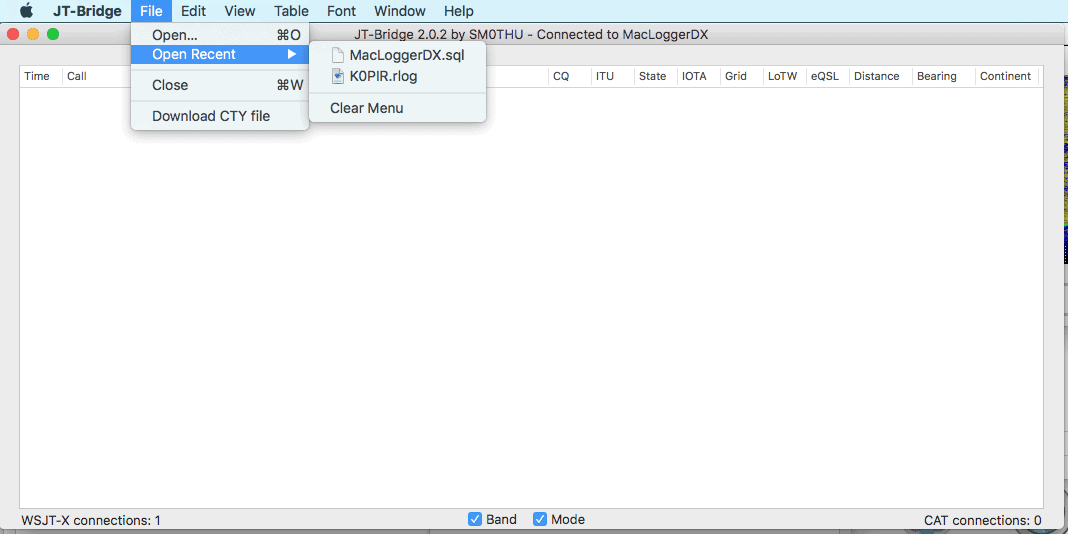 macloggerdx wsjt macloggerdx wsjt