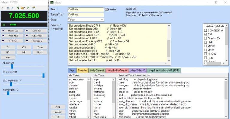 ham radio deluxe sample macros ham radio deluxe sample macros