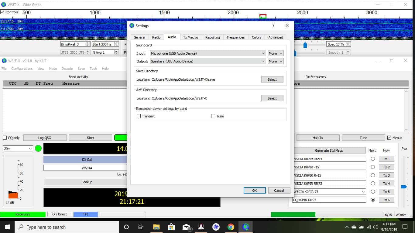 Elecraft KX2 and WSJTX Easy Setup K0PIR