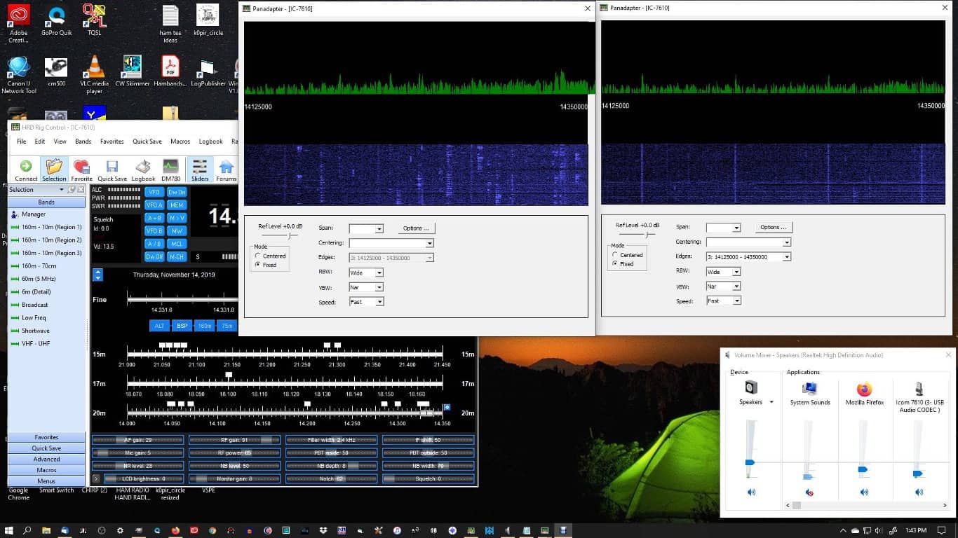 Ham Radio Deluxe Panadapter